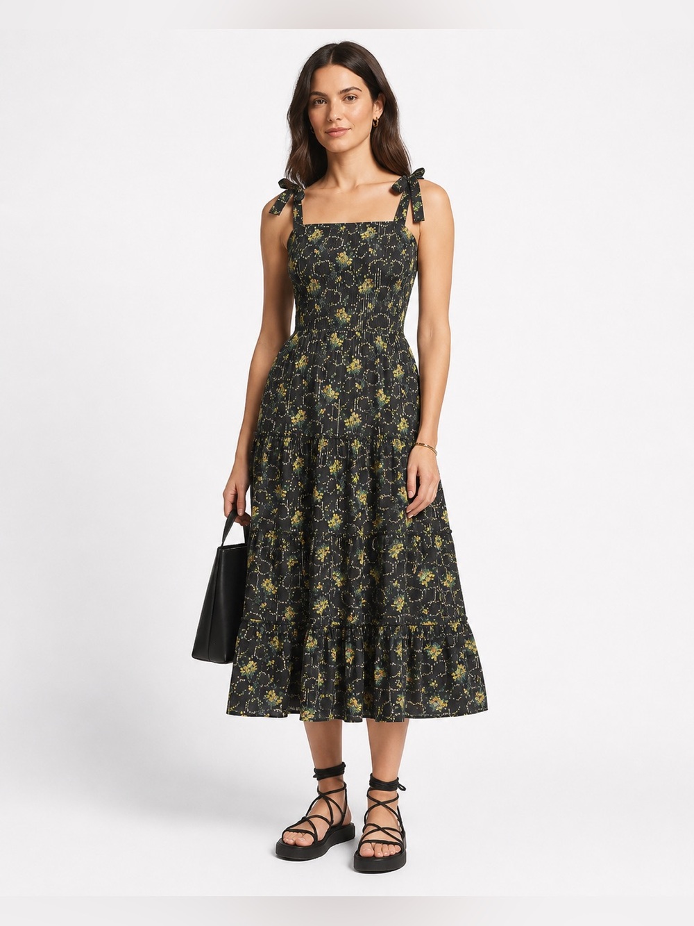 Paige Tamika Midi Dress/Size Large